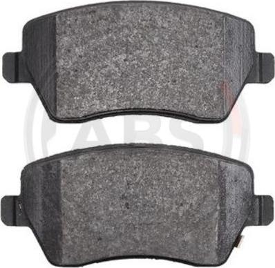 A.B.S. 37873 - Brake Pad Set, disc brake autospares.lv