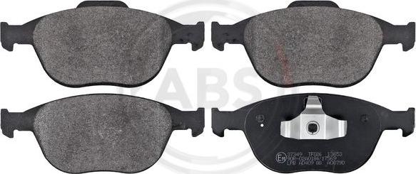 A.B.S. 37349 - Brake Pad Set, disc brake autospares.lv