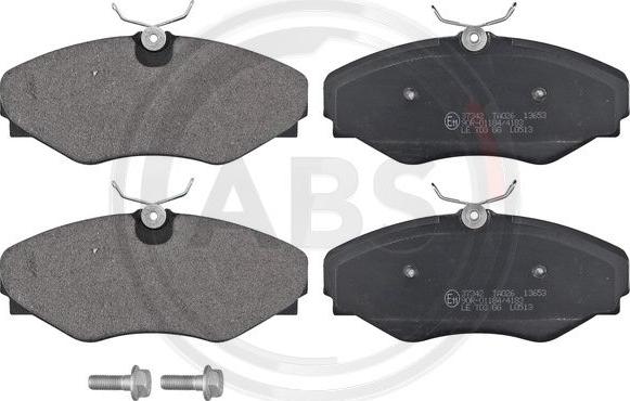 A.B.S. 37342 - Brake Pad Set, disc brake autospares.lv