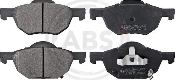 A.B.S. 37359 - Brake Pad Set, disc brake autospares.lv