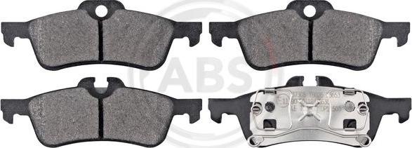 A.B.S. 37305 - Brake Pad Set, disc brake autospares.lv