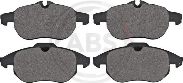 A.B.S. 37300 - Brake Pad Set, disc brake autospares.lv