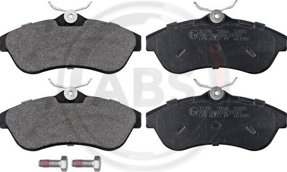 A.B.S. 37308 - Brake Pad Set, disc brake autospares.lv