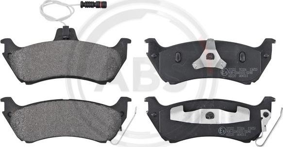 A.B.S. 37322 - Brake Pad Set, disc brake autospares.lv