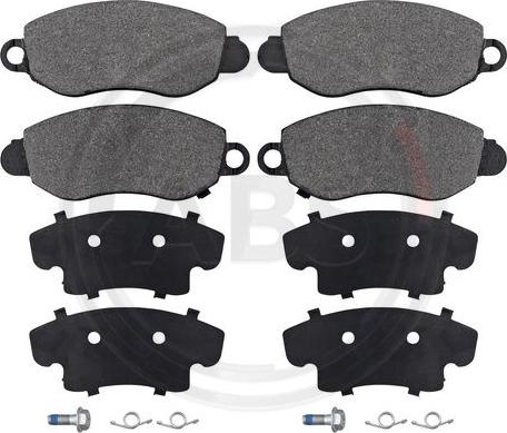 A.B.S. 37294 - Brake Pad Set, disc brake autospares.lv