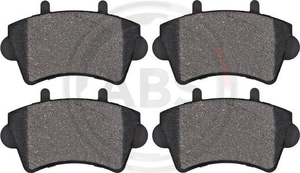 A.B.S. 37290 - Brake Pad Set, disc brake autospares.lv