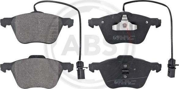 A.B.S. 37240 - Brake Pad Set, disc brake autospares.lv