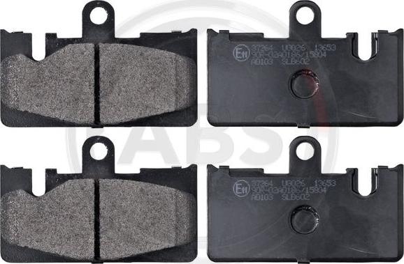 A.B.S. 37264 - Brake Pad Set, disc brake autospares.lv