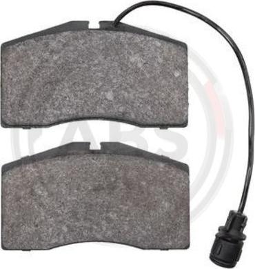 A.B.S. 37266 - Brake Pad Set, disc brake autospares.lv