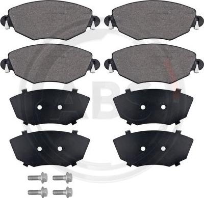 A.B.S. 37215 - Brake Pad Set, disc brake autospares.lv