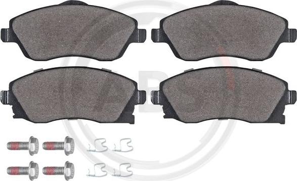 A.B.S. 37213 - Brake Pad Set, disc brake autospares.lv