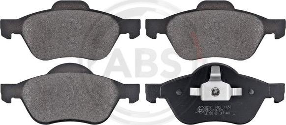 A.B.S. 37217 - Brake Pad Set, disc brake autospares.lv