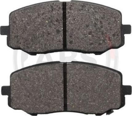 A.B.S. 37763 - Brake Pad Set, disc brake autospares.lv