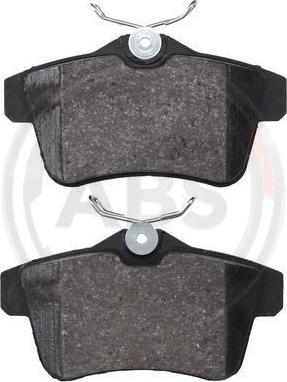 A.B.S. 37762 - Brake Pad Set, disc brake autospares.lv