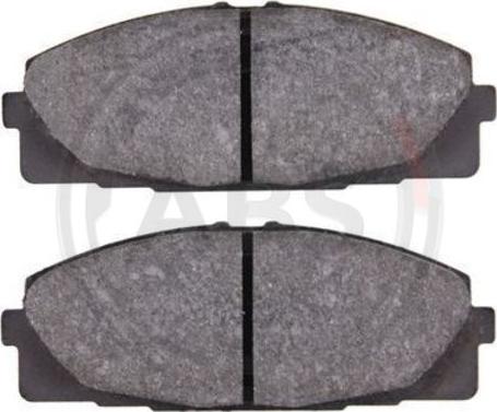 A.B.S. 37708 - Brake Pad Set, disc brake autospares.lv