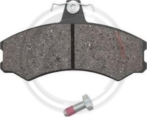 A.B.S. 37780 - Brake Pad Set, disc brake autospares.lv