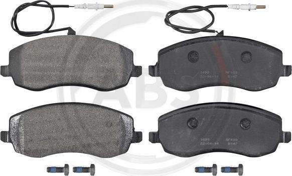 A.B.S. 37734 - Brake Pad Set, disc brake autospares.lv