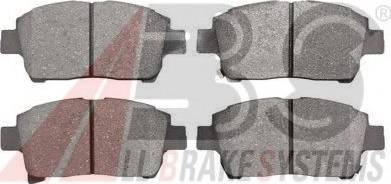 A.B.S. 37738 OE - Brake Pad Set, disc brake autospares.lv