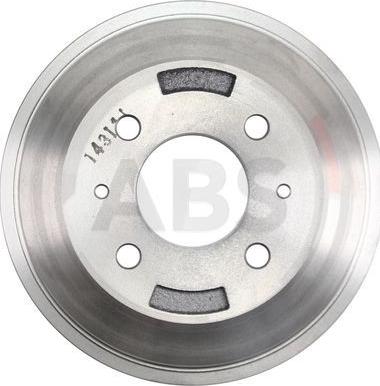 A.B.S. 2860-S - Brake Drum autospares.lv