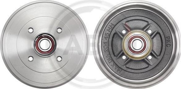 A.B.S. 2775-SC - Brake Drum autospares.lv