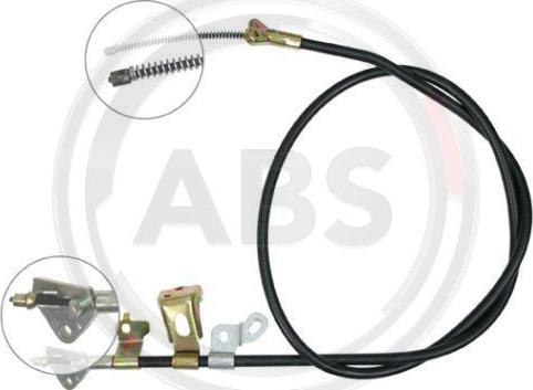 A.B.S. K19437 - Cable, parking brake autospares.lv