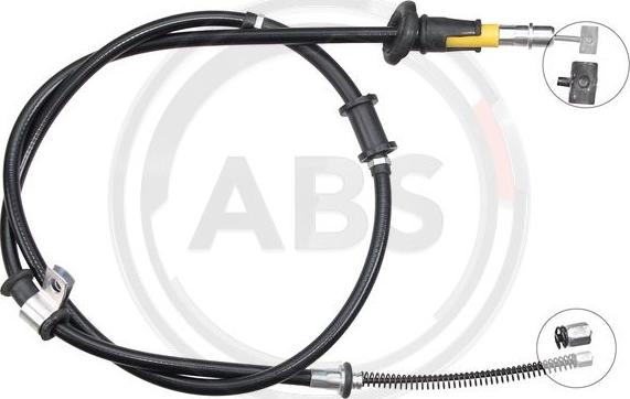 A.B.S. K19628 - Cable, parking brake autospares.lv