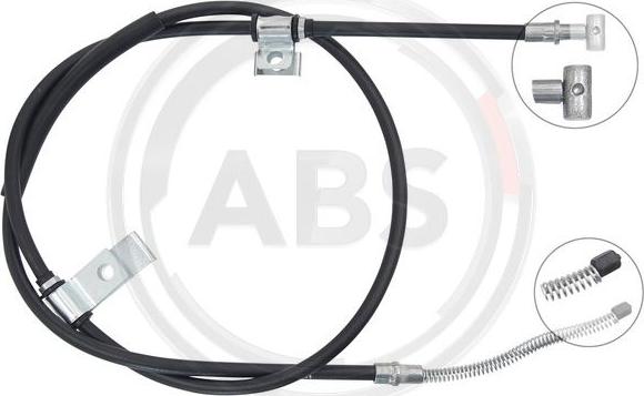 A.B.S. K19814 - Cable, parking brake autospares.lv