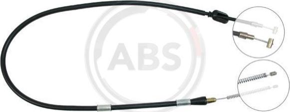 A.B.S. K15908 - Cable, parking brake autospares.lv