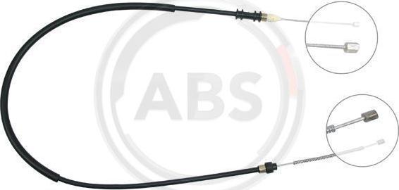A.B.S. K15617 - Cable, parking brake autospares.lv