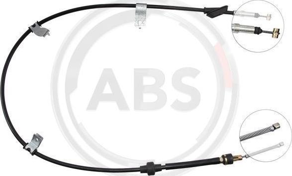 A.B.S. K15707 - Cable, parking brake autospares.lv