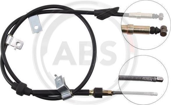 A.B.S. K15718 - Cable, parking brake autospares.lv