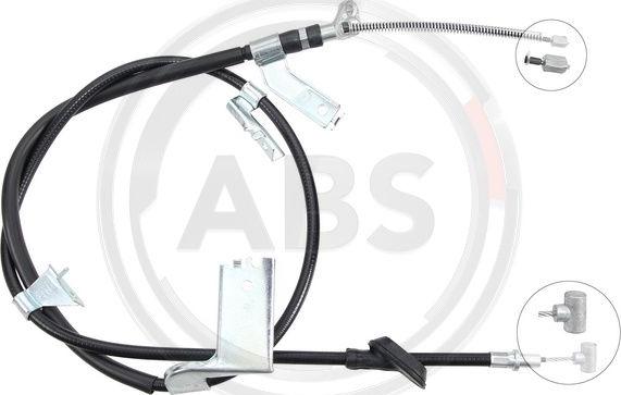 A.B.S. K10497 - Cable, parking brake autospares.lv