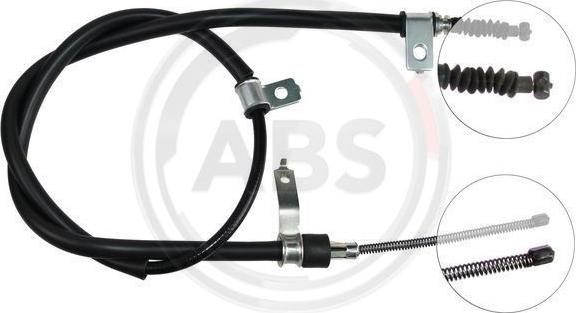 A.B.S. K10458 - Cable, parking brake autospares.lv