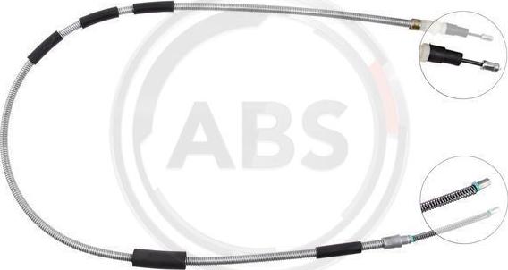 A.B.S. K10598 - Cable, parking brake autospares.lv