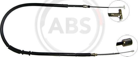 A.B.S. K10558 - Cable, parking brake autospares.lv