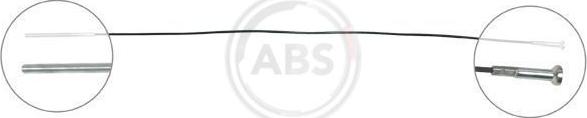 A.B.S. K10581 - Cable, parking brake autospares.lv