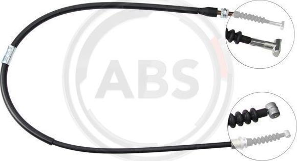 A.B.S. K10536 - Cable, parking brake autospares.lv