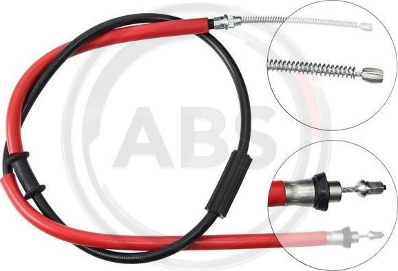 A.B.S. K10538 - Cable, parking brake autospares.lv