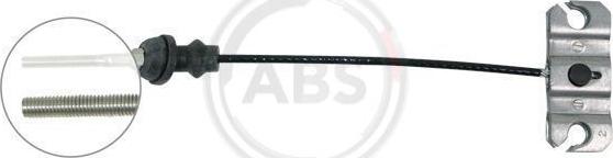 A.B.S. K10691 - Cable, parking brake autospares.lv