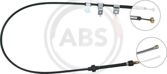 A.B.S. K10698 - Cable, parking brake autospares.lv