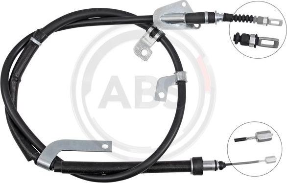 A.B.S. K10053 - Cable, parking brake autospares.lv