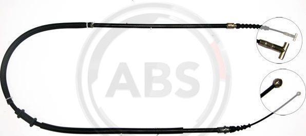 A.B.S. K10057 - Cable, parking brake autospares.lv