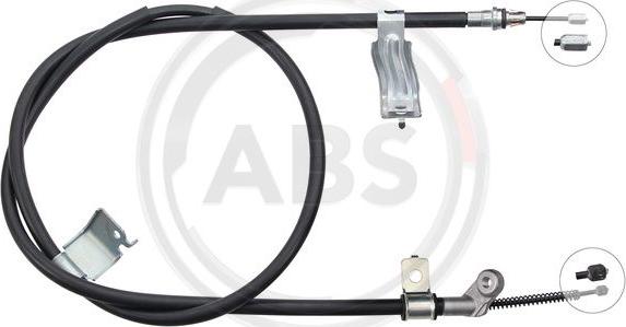 A.B.S. K10067 - Cable, parking brake autospares.lv