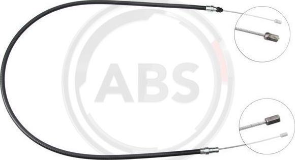 A.B.S. K10081 - Cable, parking brake autospares.lv