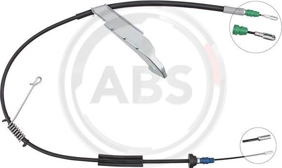 A.B.S. K10030 - Cable, parking brake autospares.lv