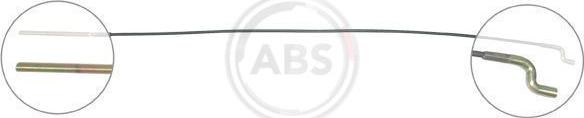 A.B.S. K10024 - Cable, parking brake autospares.lv