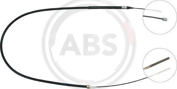 A.B.S. K10021 - Cable, parking brake autospares.lv