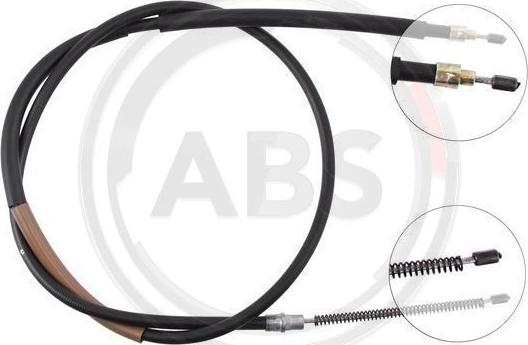 A.B.S. K10028 - Cable, parking brake autospares.lv