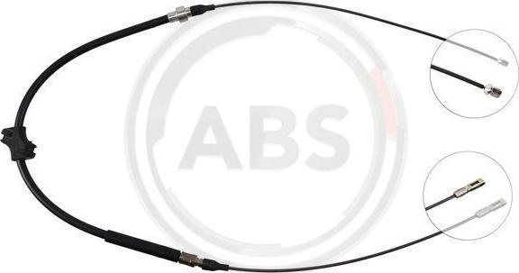 A.B.S. K10157 - Cable, parking brake autospares.lv