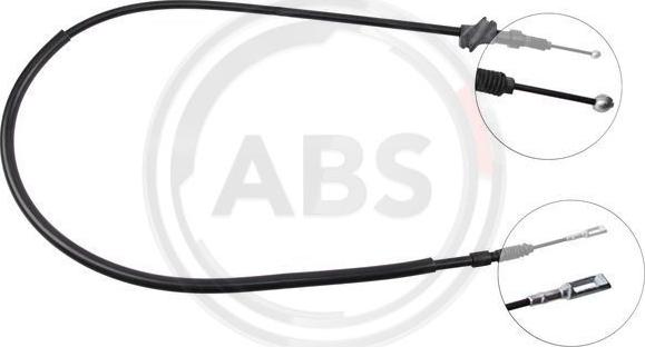 A.B.S. K10168 - Cable, parking brake autospares.lv